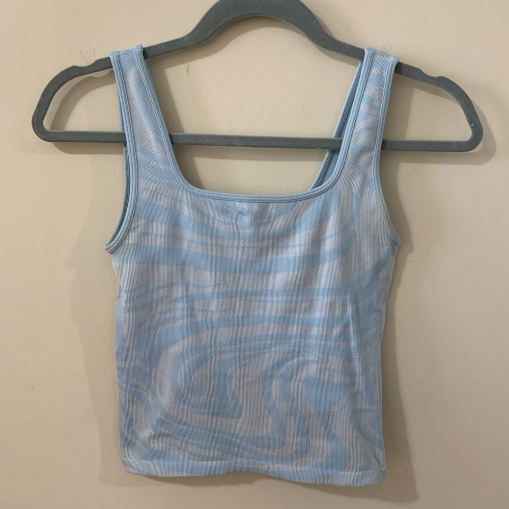 Hollister blue top